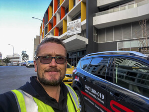 SRM Media Video Productions Pic 4 - Stewart Marsden On scene at a drone shoot in wollongong