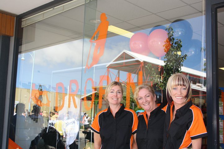 Drop In Scooters and Skateboards Pic 1 - The sales girls out the front of shop