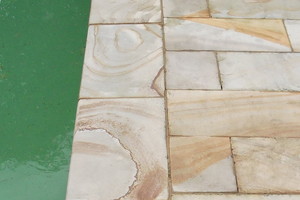 Mighty Powerwash Pic 2 - Poolside paving after