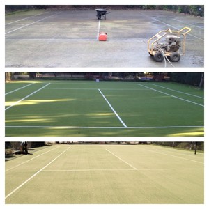 John King's Tennis Court Maintenance Pic 3