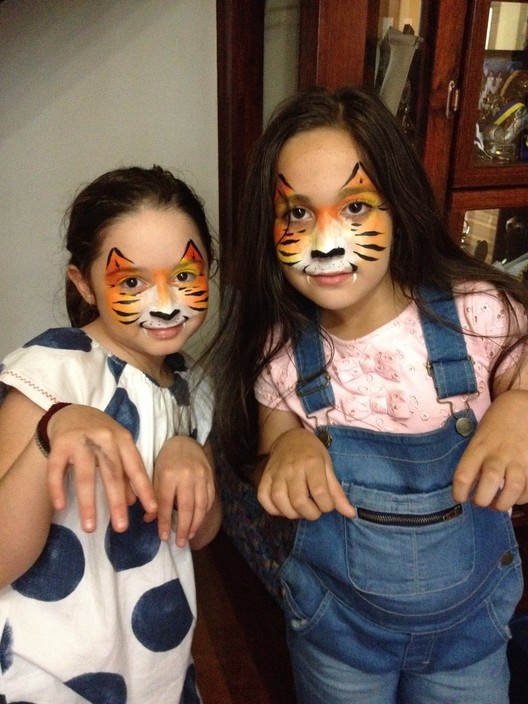 Kat's Face Painting Pic 1