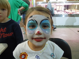 Kat's Face Painting Pic 2