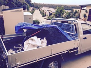 Tims Garden & Outdoor Services Pic 3 - Load 1 of 2 of organic garden soil for my raised herb garden job