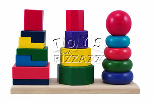 Toys with Pizzazz - Kids Educational Wooden Toys Pic 5 - Wooden educational sorting and ordering toys for kids