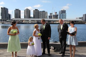 Meriki Comito | Melbourne Celebrant Pic 3 - Melbourne Marriage Celebrant Docklands Wedding