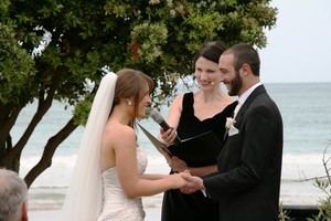 Meriki Comito | Melbourne Celebrant Pic 2 - Melbourne Marriage Celebrant Lorne Beach Pavilion Wedding