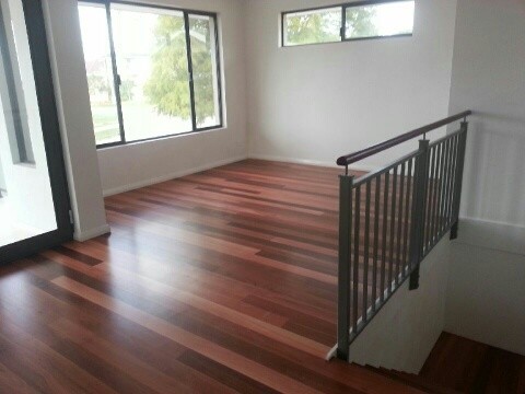 Art of Timber Flooring Pic 1 - Jarrah Floors with semigloss water based finish