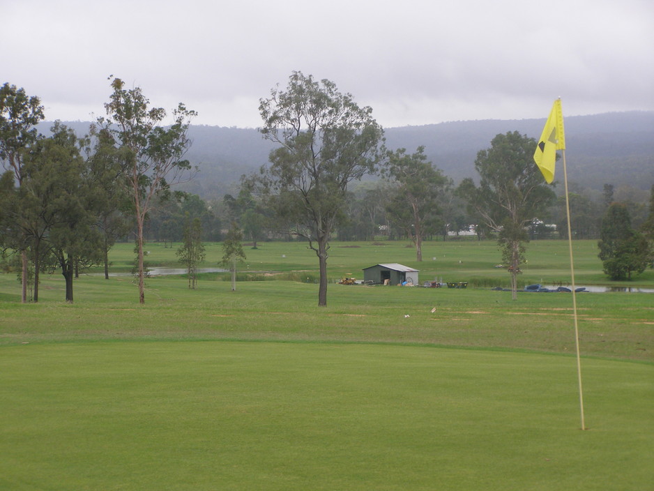 Spa Golf Course Pic 1 - 18th flag