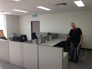 NSM Electrical Services Pic 4 - office fit out with both power and data installed