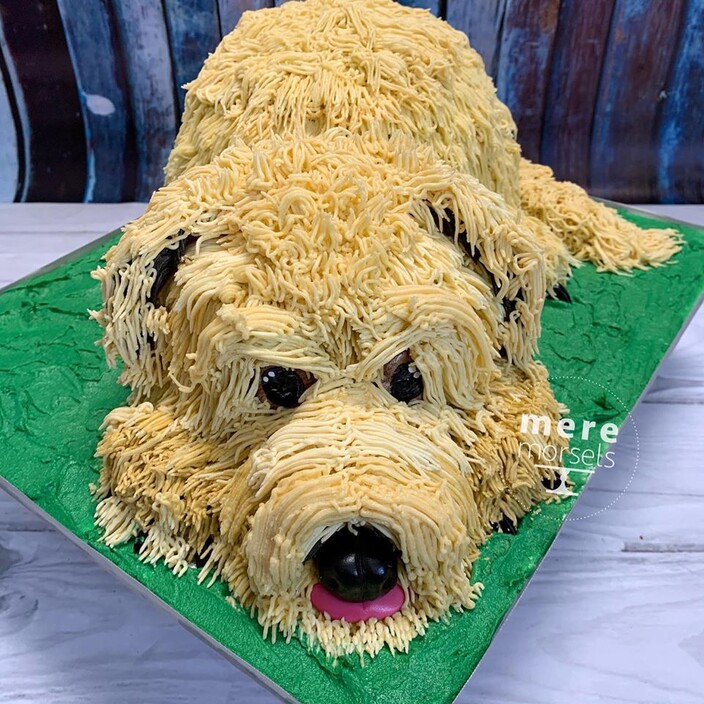 Mere Morsels Pic 1 - Mere Morsels Dog Birthday Cake