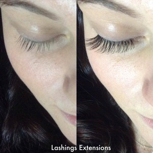 Lashings Extensions Pic 5 - Cluster Lashes