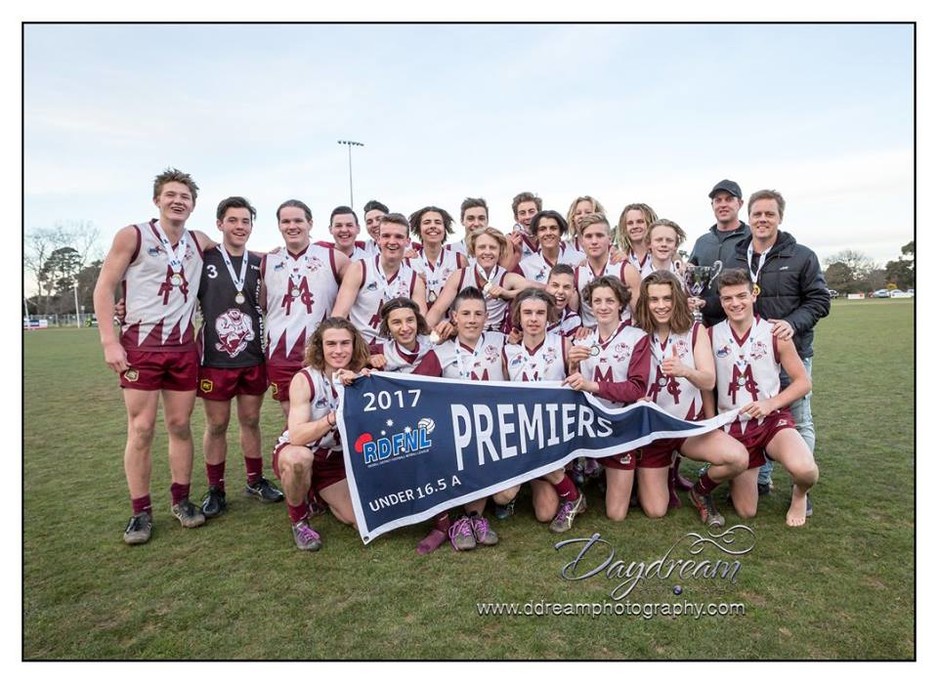 Melton Junior Football Netball Club Inc Pic 1 - Under 165A Grand Final Premiers 2017