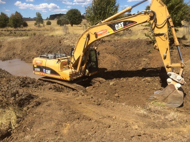 Glenn Chapman Excavations Pic 1 - Creek clean out