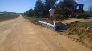 Glenn Chapman Excavations Pic 4 - pipe headwalls