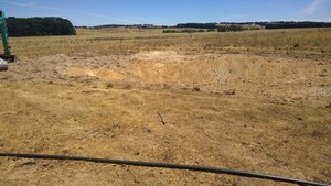 Glenn Chapman Excavations Pic 5 - small large dam