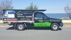 100% Garage Doors Pic 4 - Service Ute