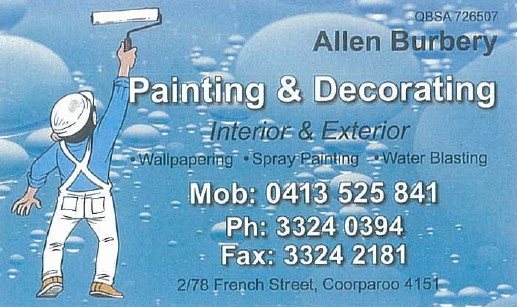 Allen Burbery Painting Pic 1 - Painting in Coorparoo QLD