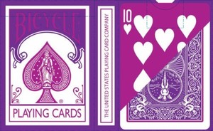 Mehow Magic Pic 4 - BERRY REVERSED BICYCLE PASTEL DECK PLAYING CARDS DARK CUTE PURPLE VIOLET WGAFF