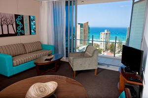 Wyndham Surfers Paradise Pic 5 - One Bedroom Deluxe Suite