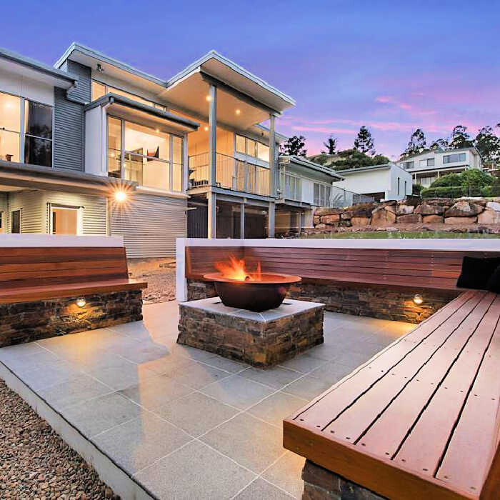 Outdoor Living Australia Pic 1 - Outdoor Teppanyaki Fire Pit