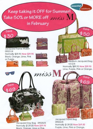 Handbag Parties-party plan Pic 4 - PROMOTION available to host and all guests 1st February to 28th February 2013 unless sold out