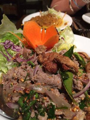 Zab Isan Thai Restaurant Pic 2 - Spicy duck