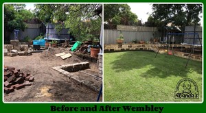 Wanda's Gardening & Landscaping Pic 2 - February 2018 Before and after in Wembley