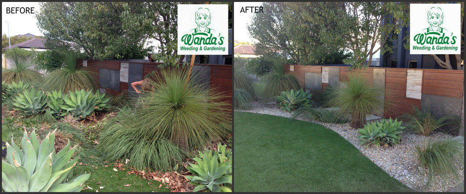 Wanda's Gardening & Landscaping Pic 1 - Before and After in Como