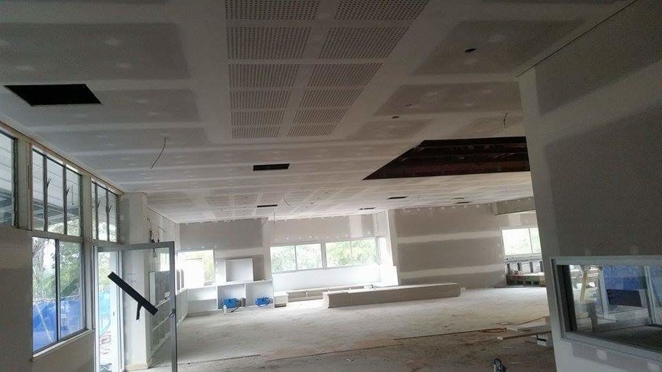 JMK Plastering Pty. Ltd. Pic 1 - Some work completed at a Brisbane independent school