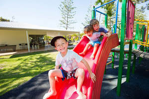 Tallebudgera Creek Tourist Park Pic 3 - Tallebudgera Creek plenty of play facilities