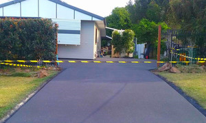 Avid Concrete Constructions Pic 4 - Concrete Resurfacing Graphite with a white fleck