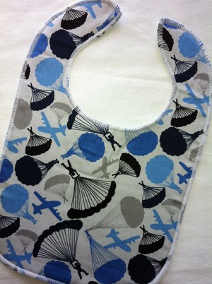 Bibs and Pieces Pic 2 - Parachutes Feeding bib