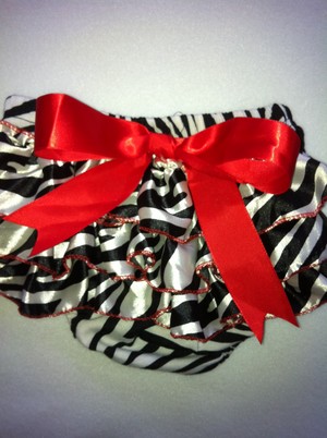 Bibs and Pieces Pic 5 - Zebra bloomers