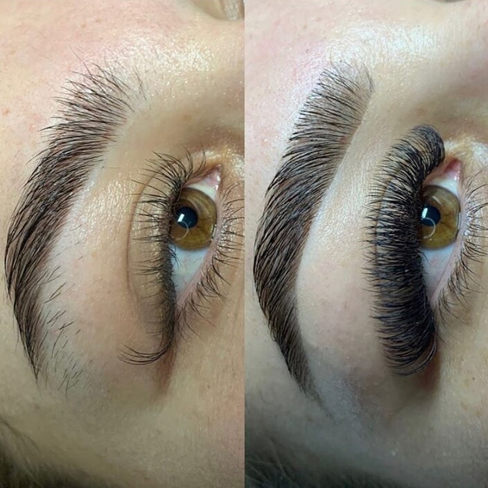 Blink The ibrow Boutique Pic 2 - Well Structured Brows and the perfect tint can add instant definition and more dimension ton your face shape on top of the HD Volume Lashes