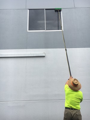 Cleanworks Australia Pic 2 - Waterfed pole window cleaning