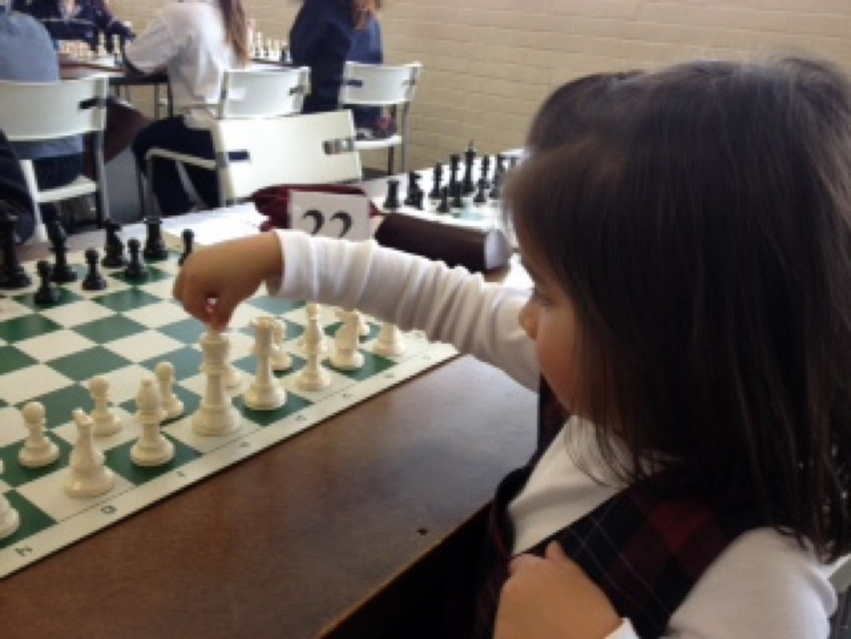 Annesley Junior School Pic 1 - Annesley Junior Schools chess club taking part in an interschool comp