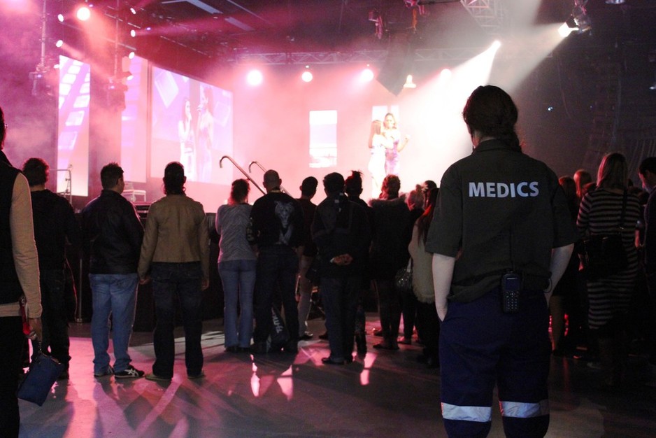 Set Medics Pty Ltd Pic 1 - Set Medics on duty at the 2014 SEXPO