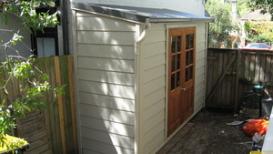 Smart Looking Sheds Australia Pic 5 - Little Garden Shed slimeline