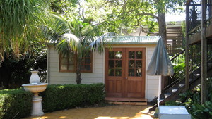 Smart Looking Sheds Australia Pic 2 - The Homestead Cabin now with hardie plank cladding