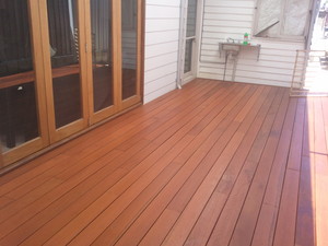 Wood Works Contracting Pic 2 - 140mm Kapur Deck