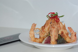 The Pink Thai Bistro Pic 4 - King Prawns with Tamarind sauce