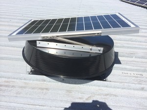 Smart Water & Energy Solutions Pic 3 - Solar Whiz roof ventilation