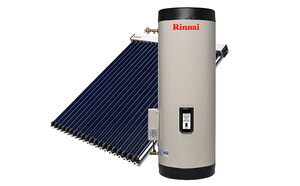 Smart Water & Energy Solutions Pic 5 - Rinnai evacuated tube solar hot water system