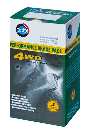 Australian Disc Brakes Adb Pic 3 - ADB 4WD Pads