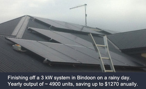 Fremantle Solar Pic 2 - 3 kW Bindoon system