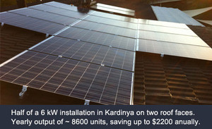 Fremantle Solar Pic 3 - 6 kW Kardinya system