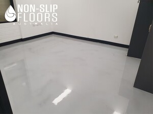 Non-Slip Floors Australia Pic 4 - Epoxy Cloud Effect Commercial