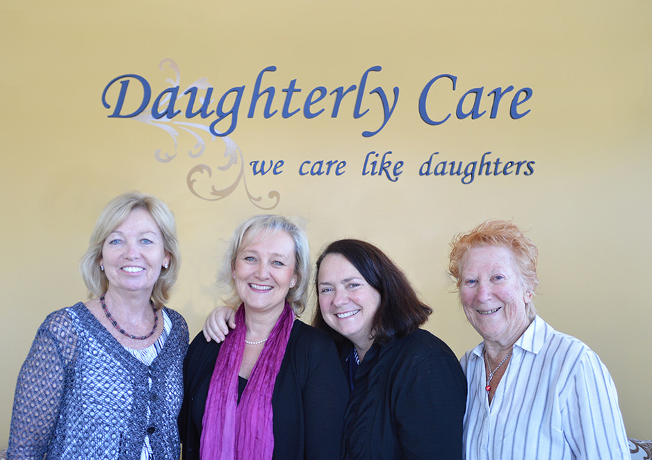 Daughterly Care Community Services Pic 1 - Daughterly Cares High Care Case Managers LR Penny Suzy Kathy Jean