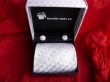 boxtie.com.au Pic 3 - perfect for weddings this white silk tie with matching cufflinks