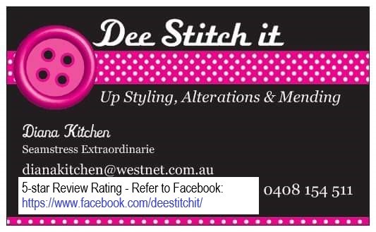 Dee Stitch It Pic 1 - Making your outfit fit perfectly just for you